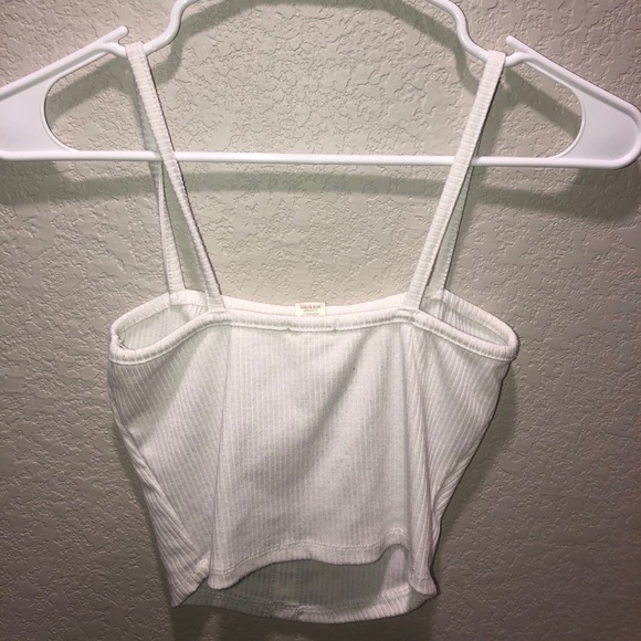 White Crop Top - Picture 3 of 3
